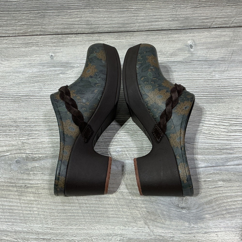 CROCS Womens Sarah Crosslite Floral Dual Comfort Heel Clogs Mules 203764 Size 8 - Picture 6 of 12